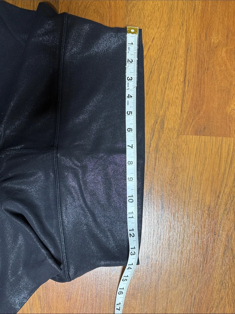 lululemon athletica Shimmery Black High-Rise Leggings